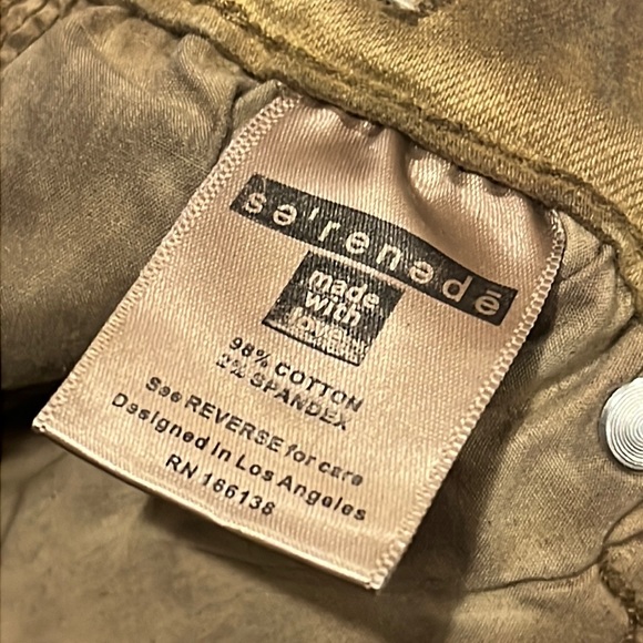 New with tag Tigers Eye Cargo  Jeans Serenede Size 10 Kids Denim . - Picture 2 of 16